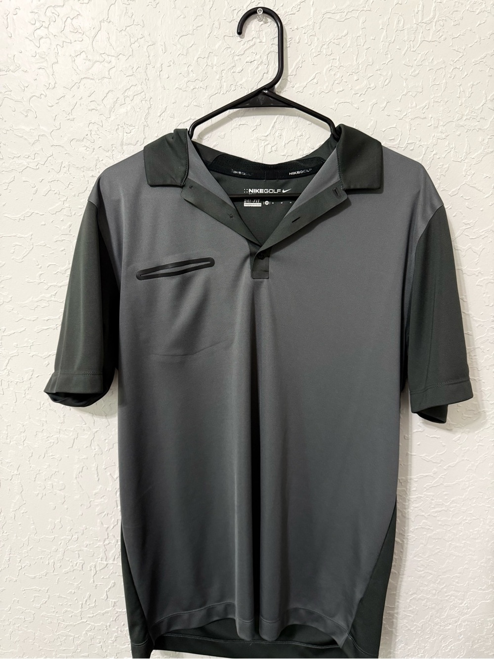 Nike Golf Men's Dark Gray Polo M